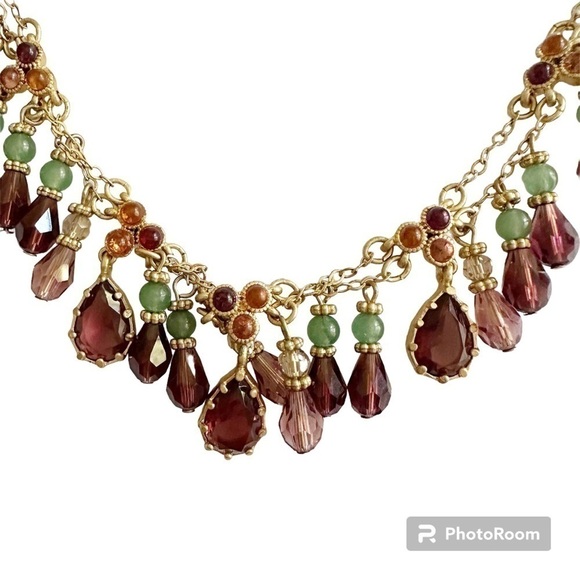 Lauren Ralph Lauren Semi Precious Accents Necklace NWT - Picture 2 of 8